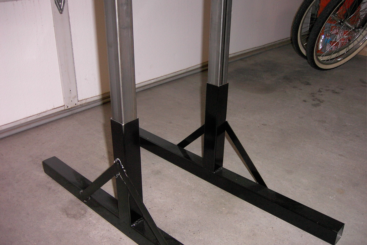Uprights in Finished Feet