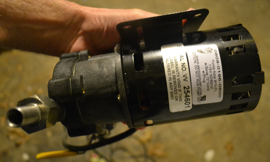Newer Pump - Side
