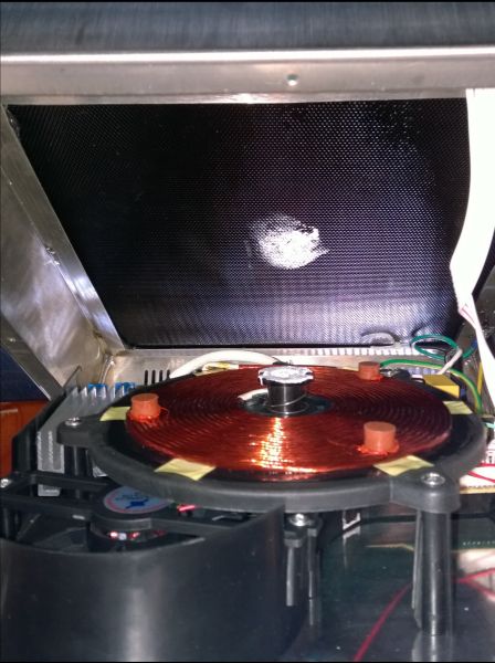 Avantco IC1800 inside view