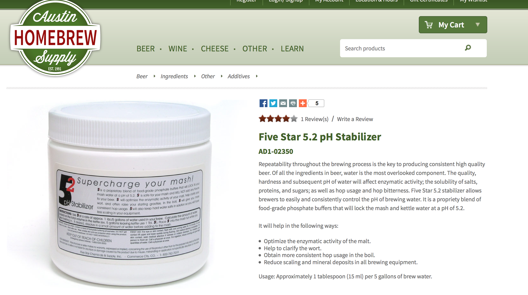 5.2 Stabilizer Marketing