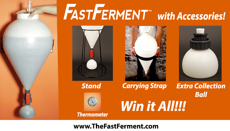 One FastFerment Kit with All Four Accessories - $190.00 value