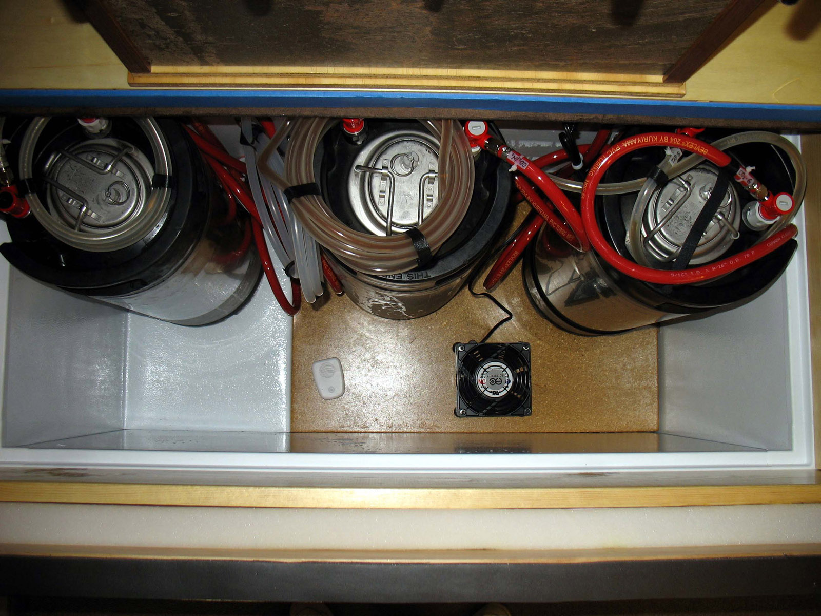 First Three Kegs