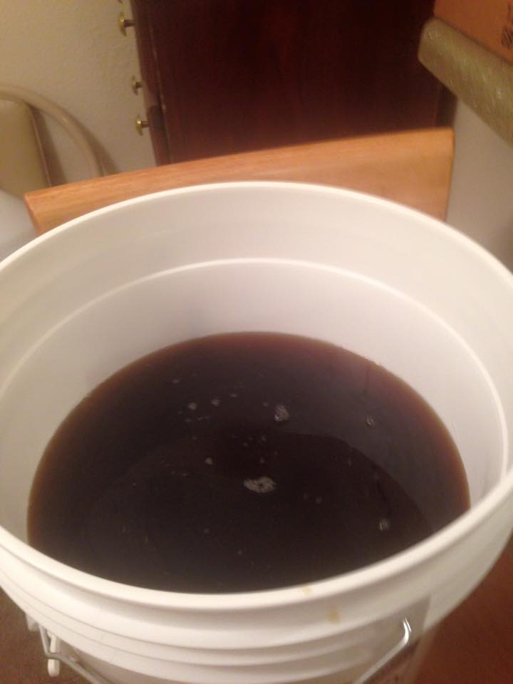 Honey Brown Ale Bottling Bucket