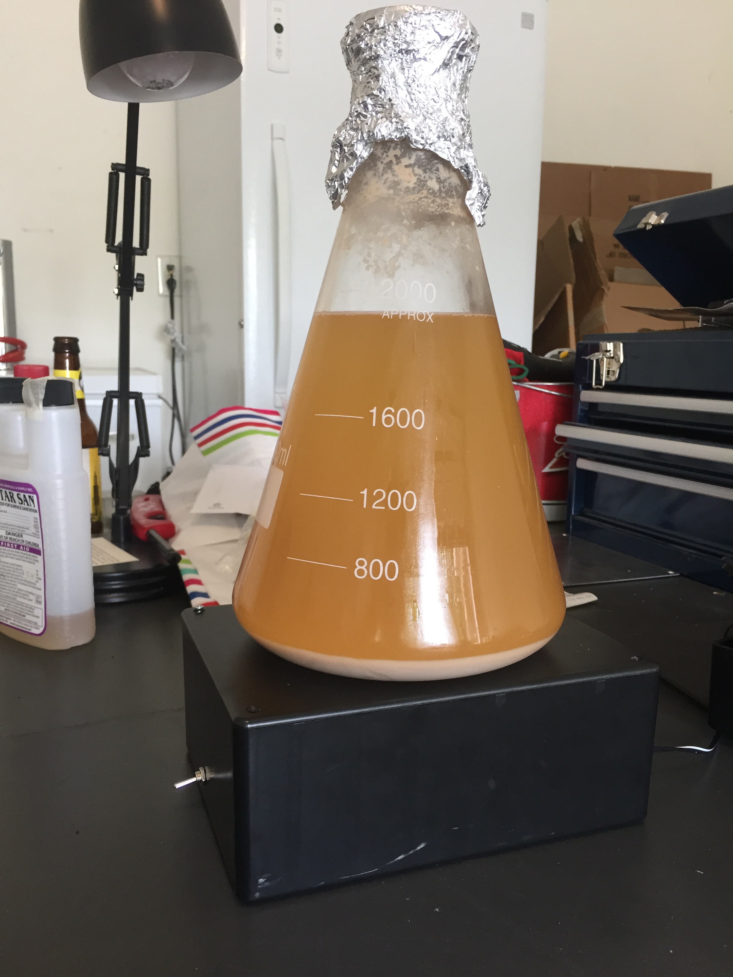 Homemade stir plate