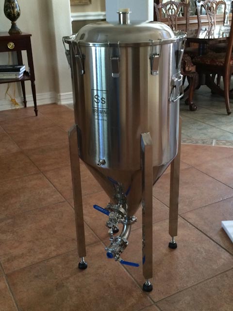 SS BrewTech 17.5 gal conical