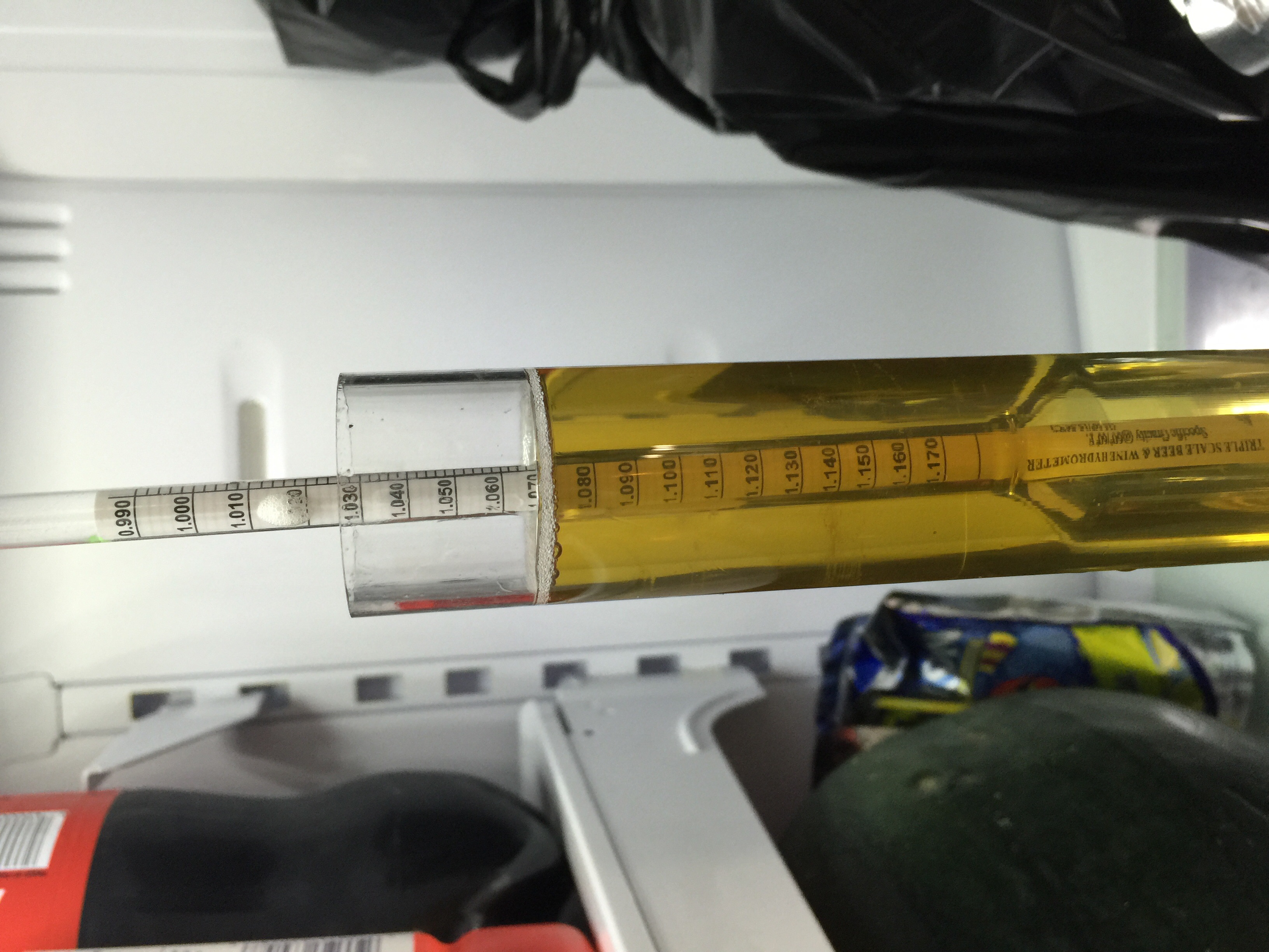 Pre-boil clarity from RIMS Wizard