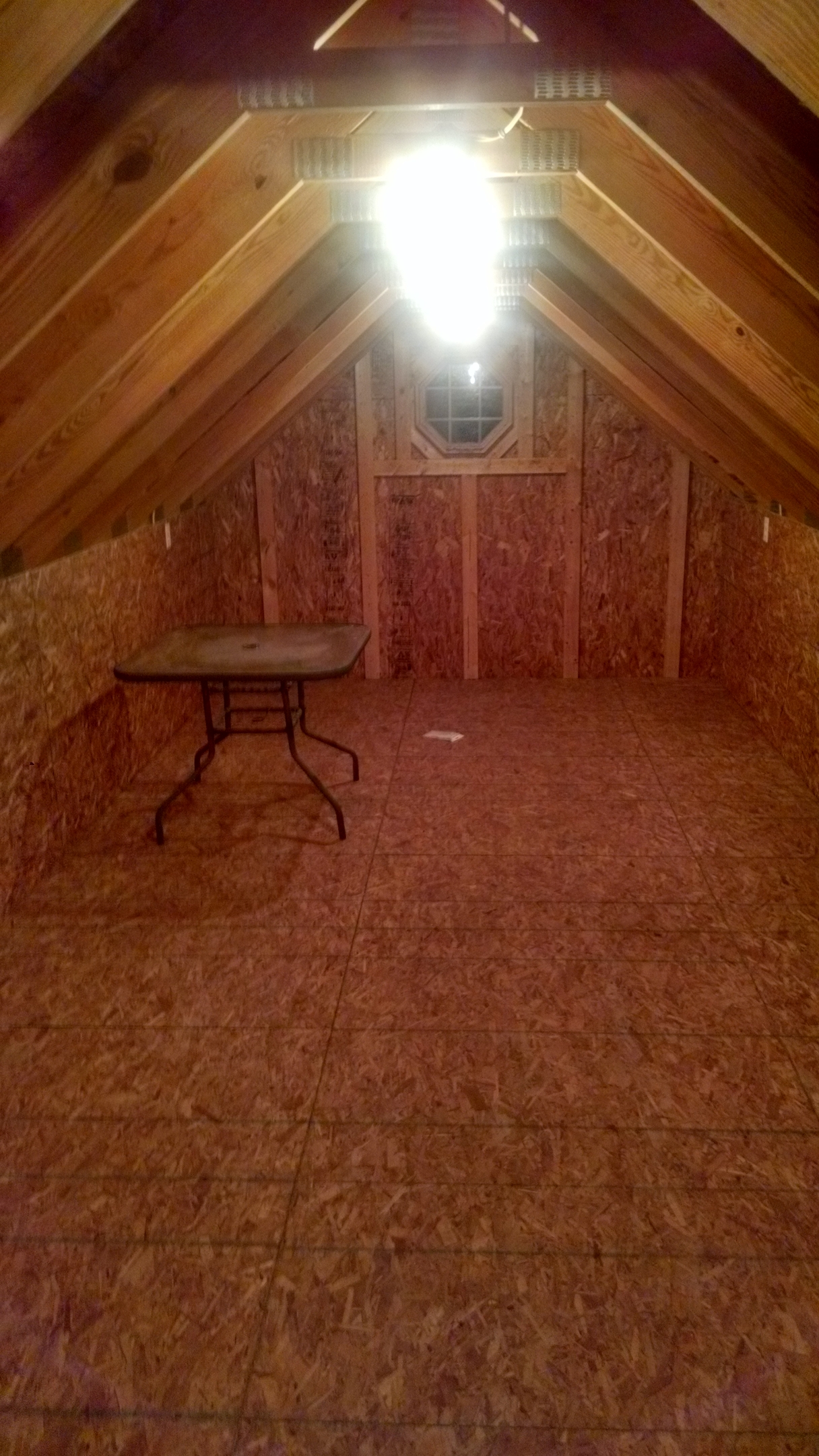 Upstairs towards front