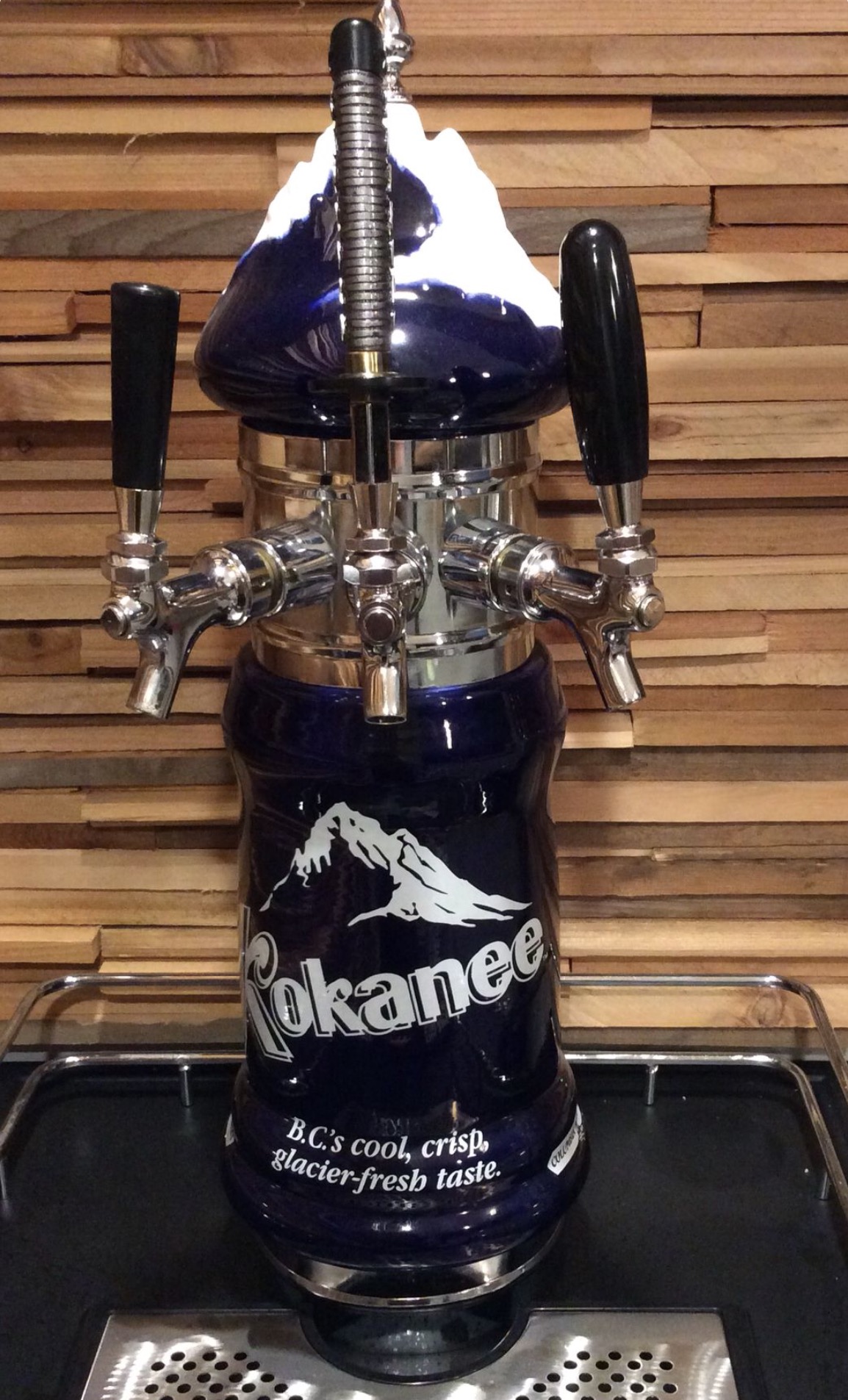 Beer tap.
