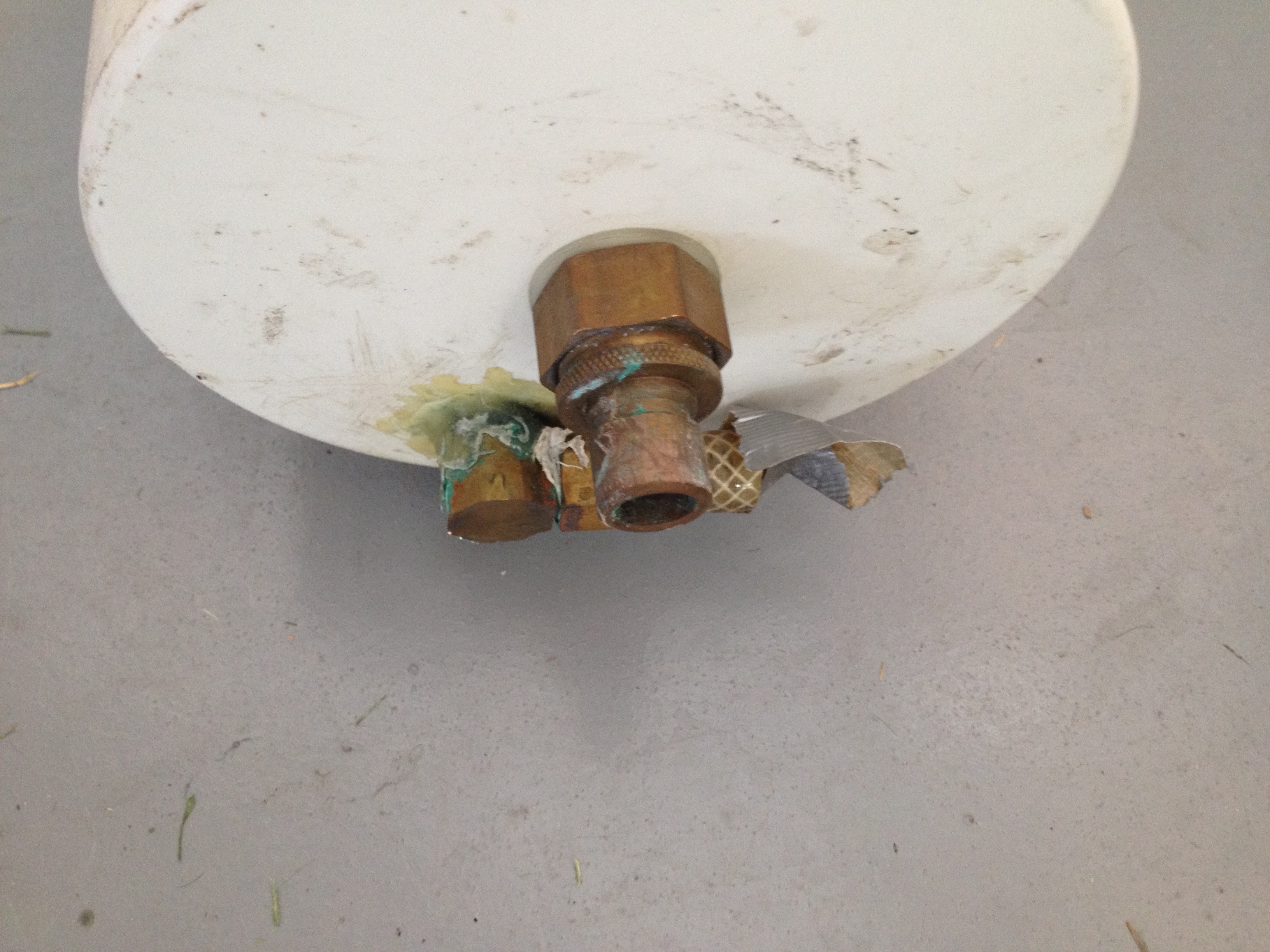copper coil in tube chiller