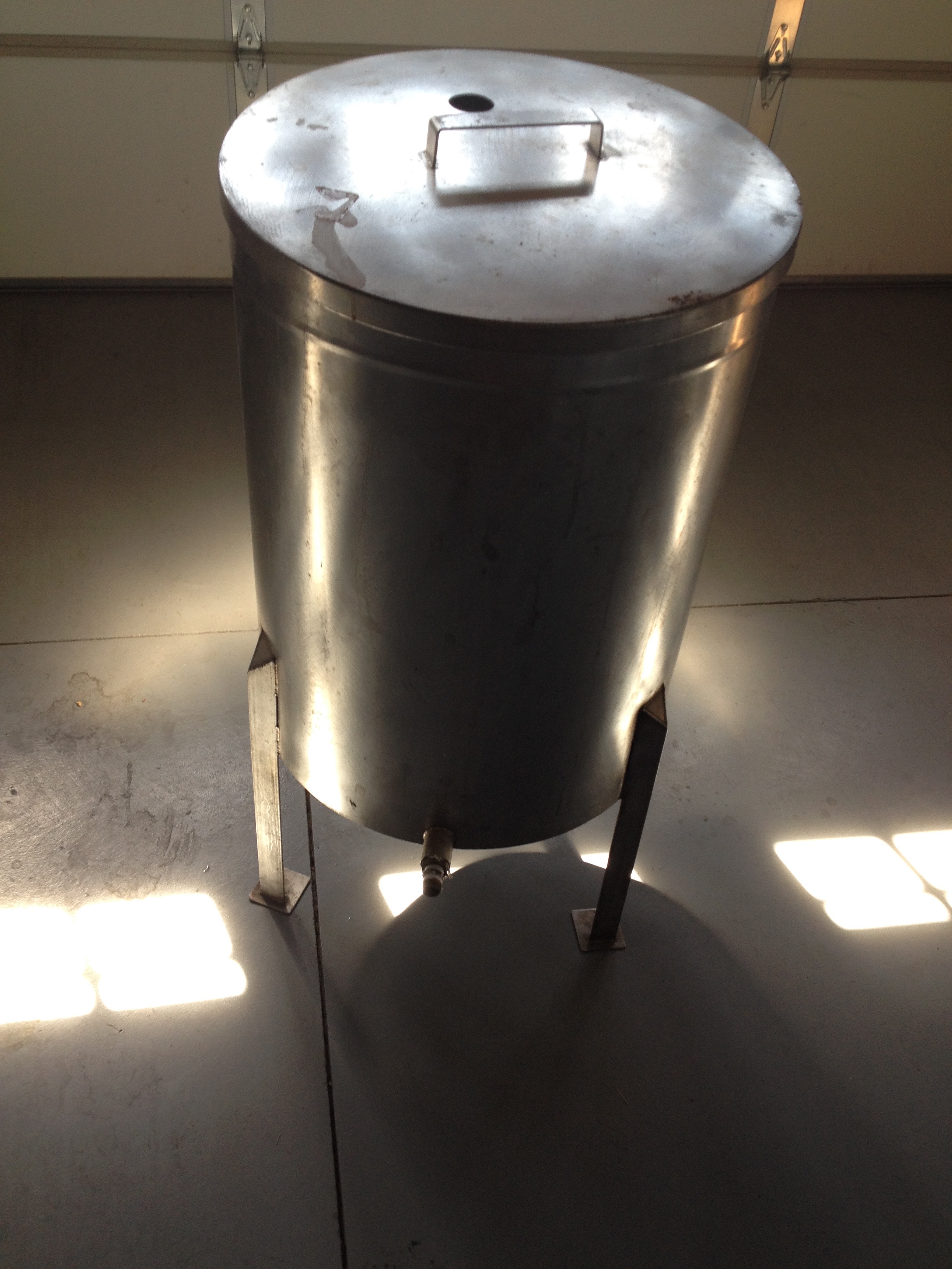 35 gal SS tank