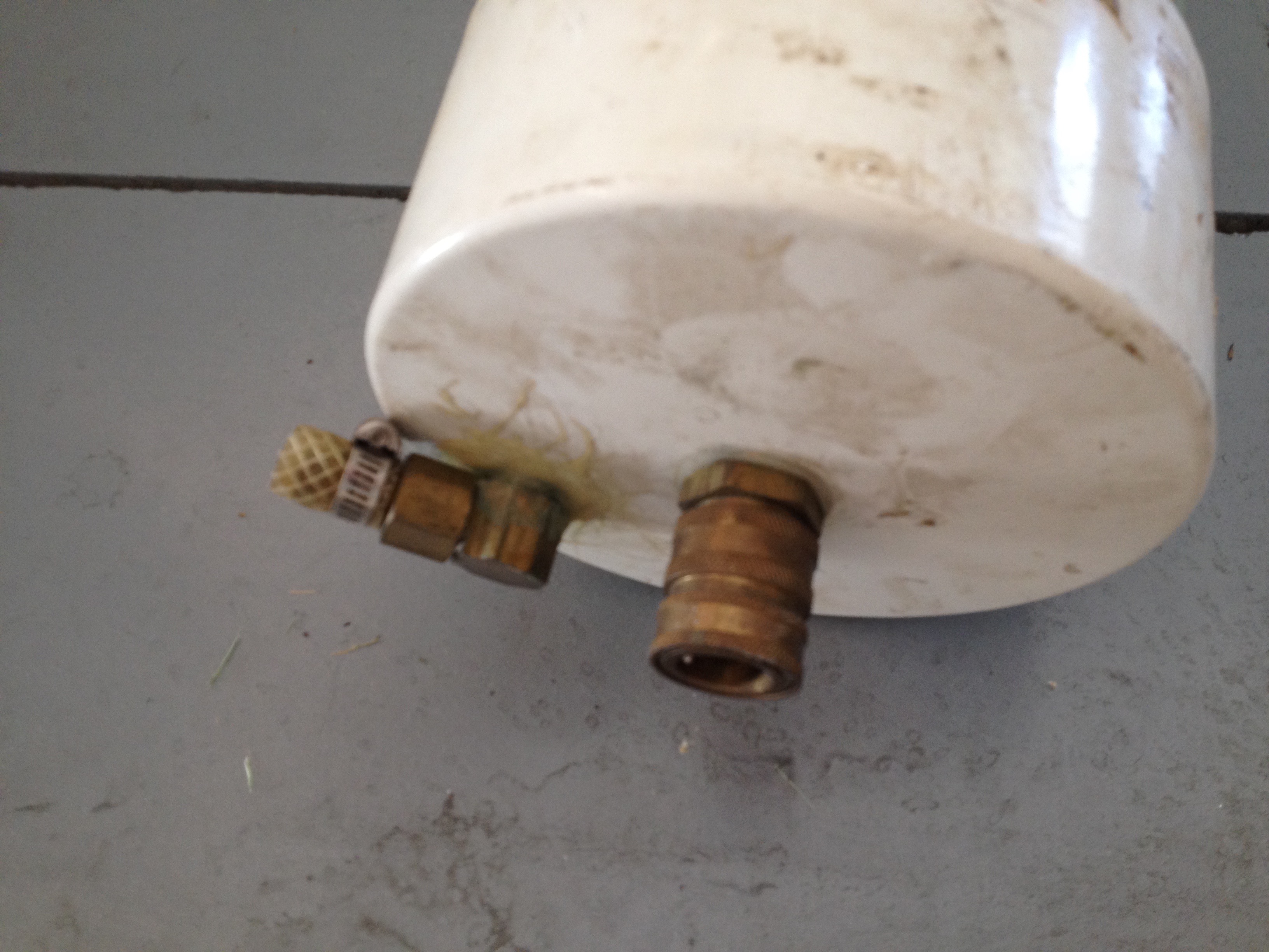 copper coil in tube chiller