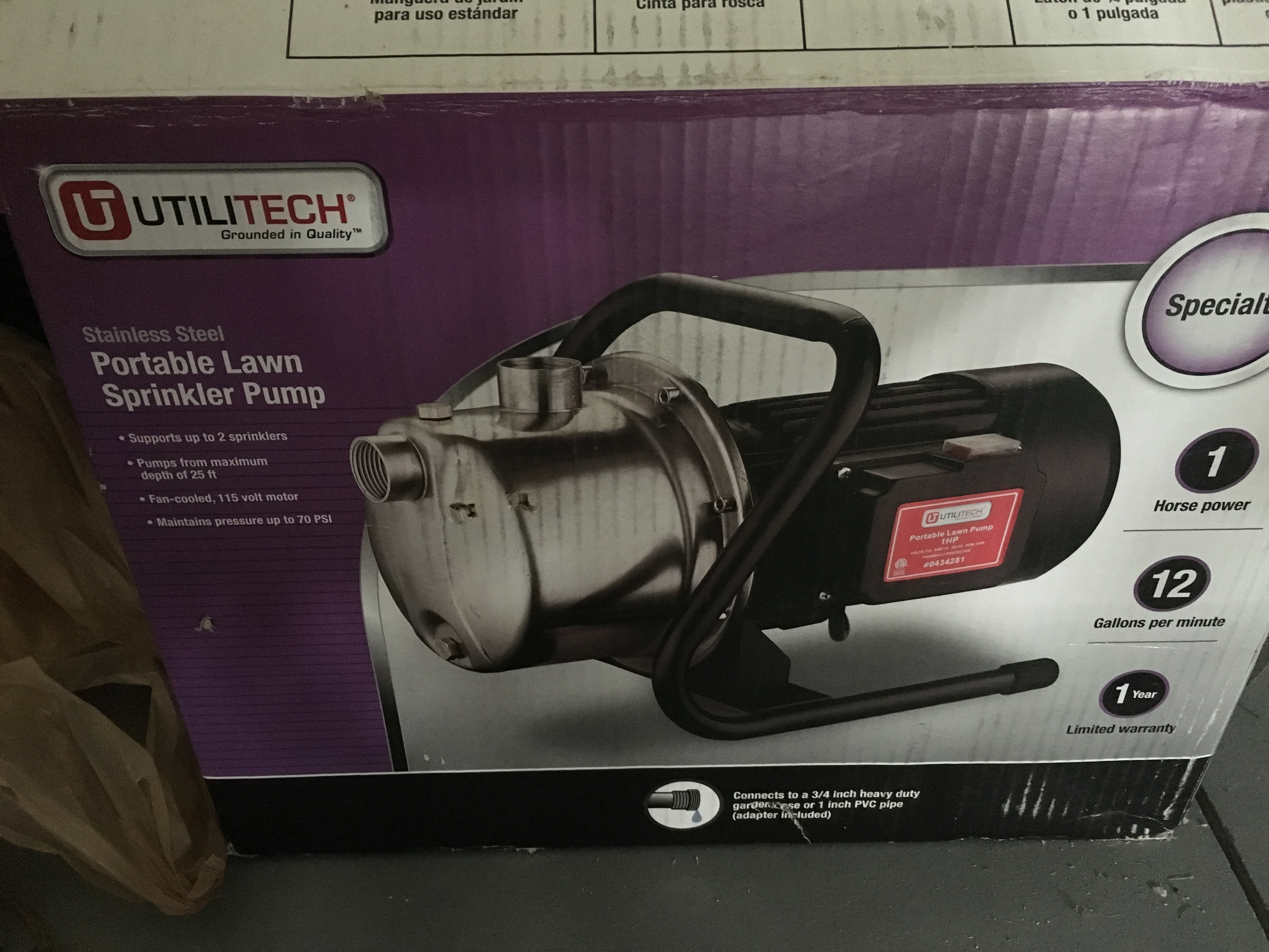 1hp transfer pump