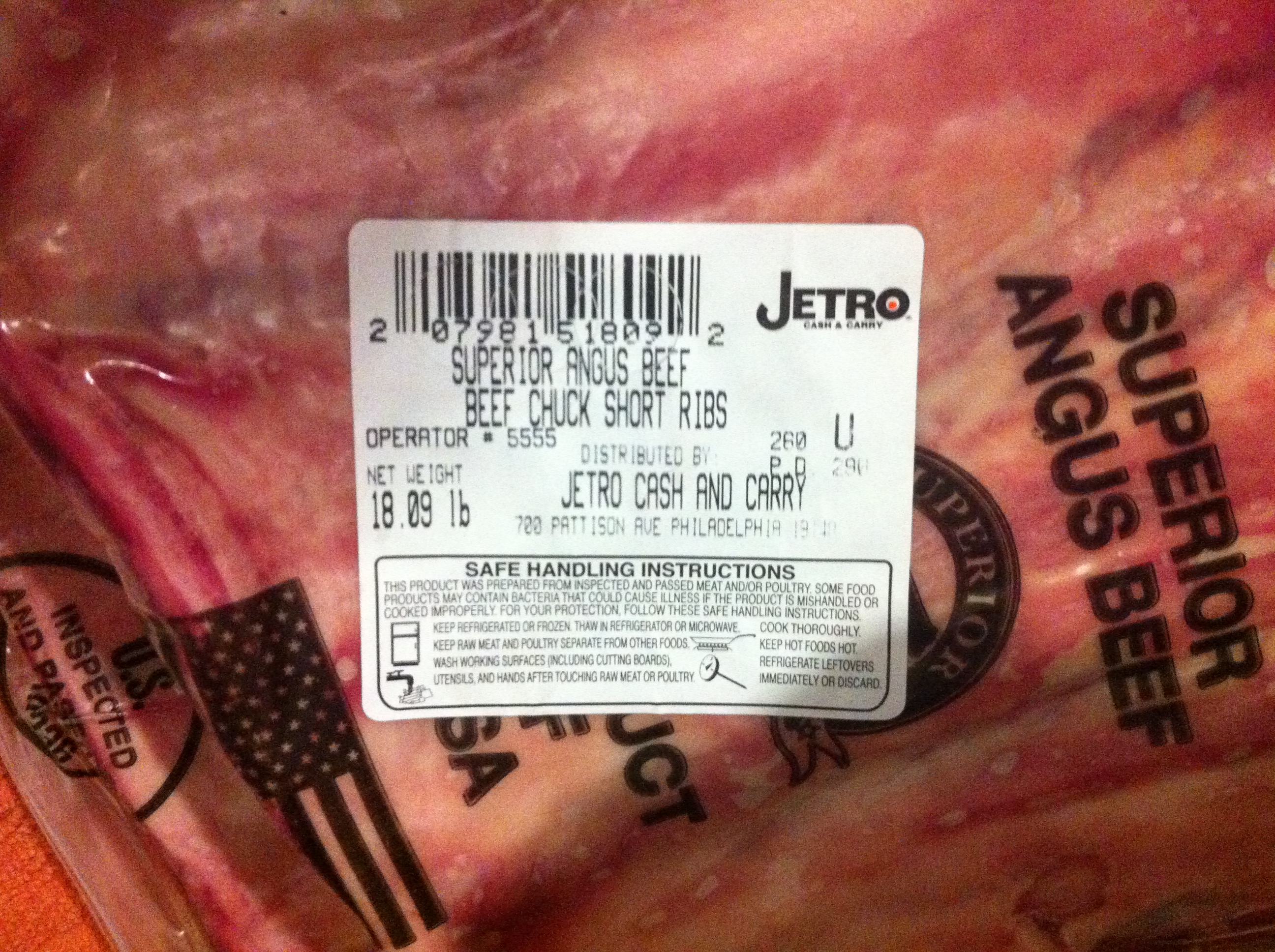Beef Chuck Ribs