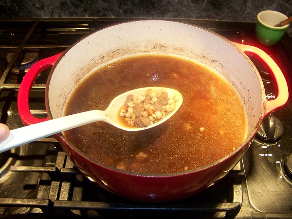 Beef and barley soup