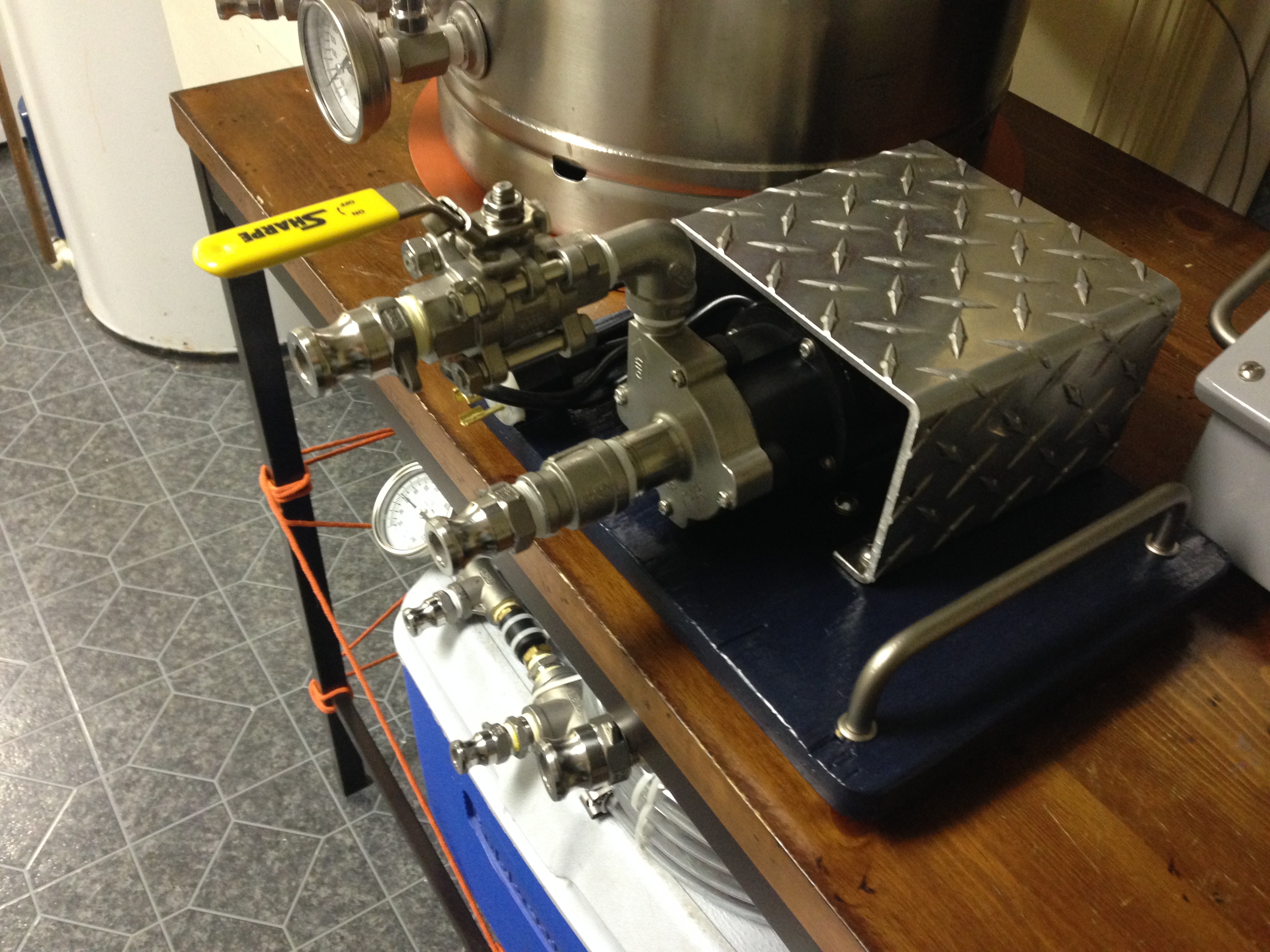 My Chugger Pump Base!