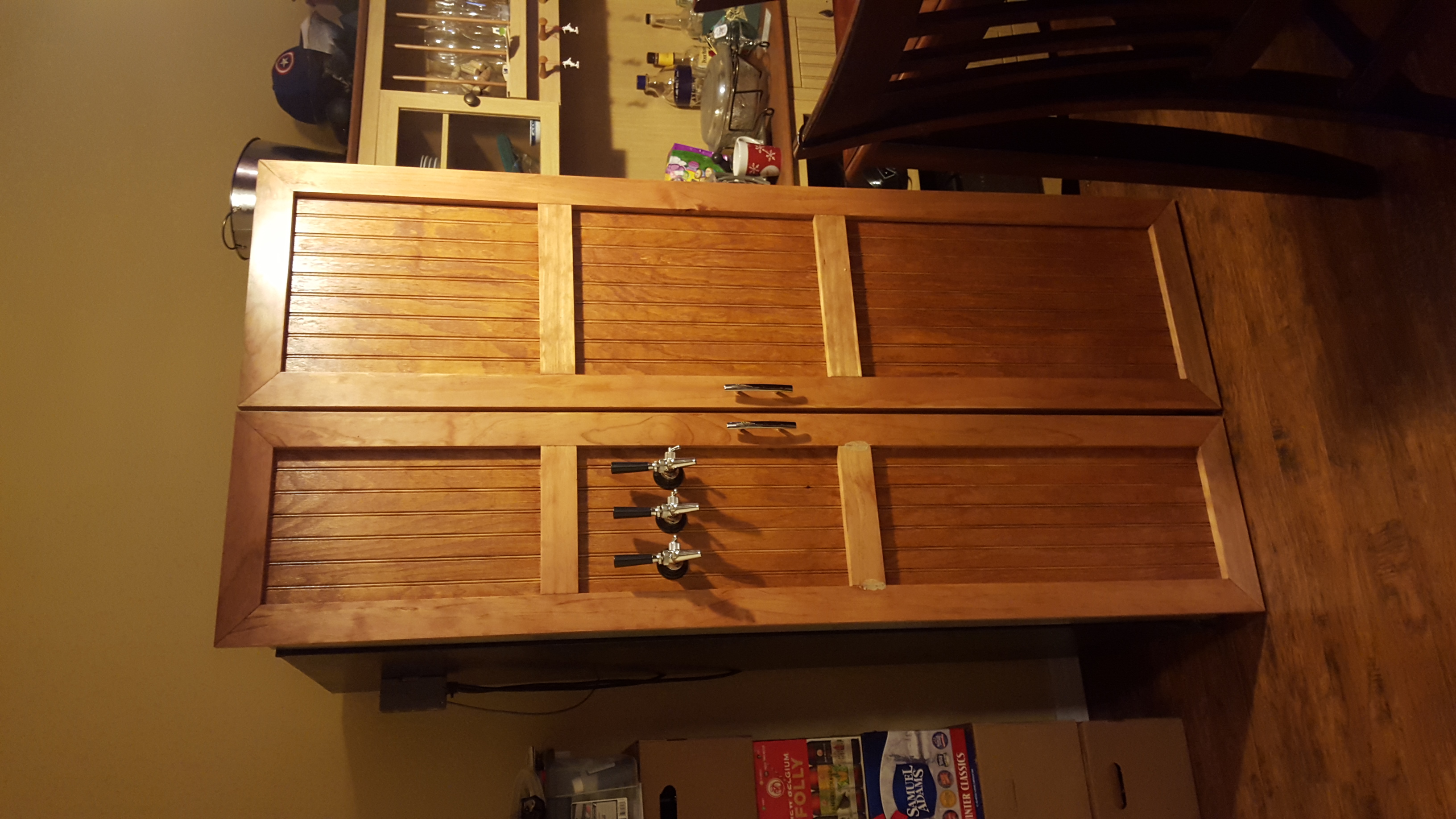 my beer fridge complete-ish