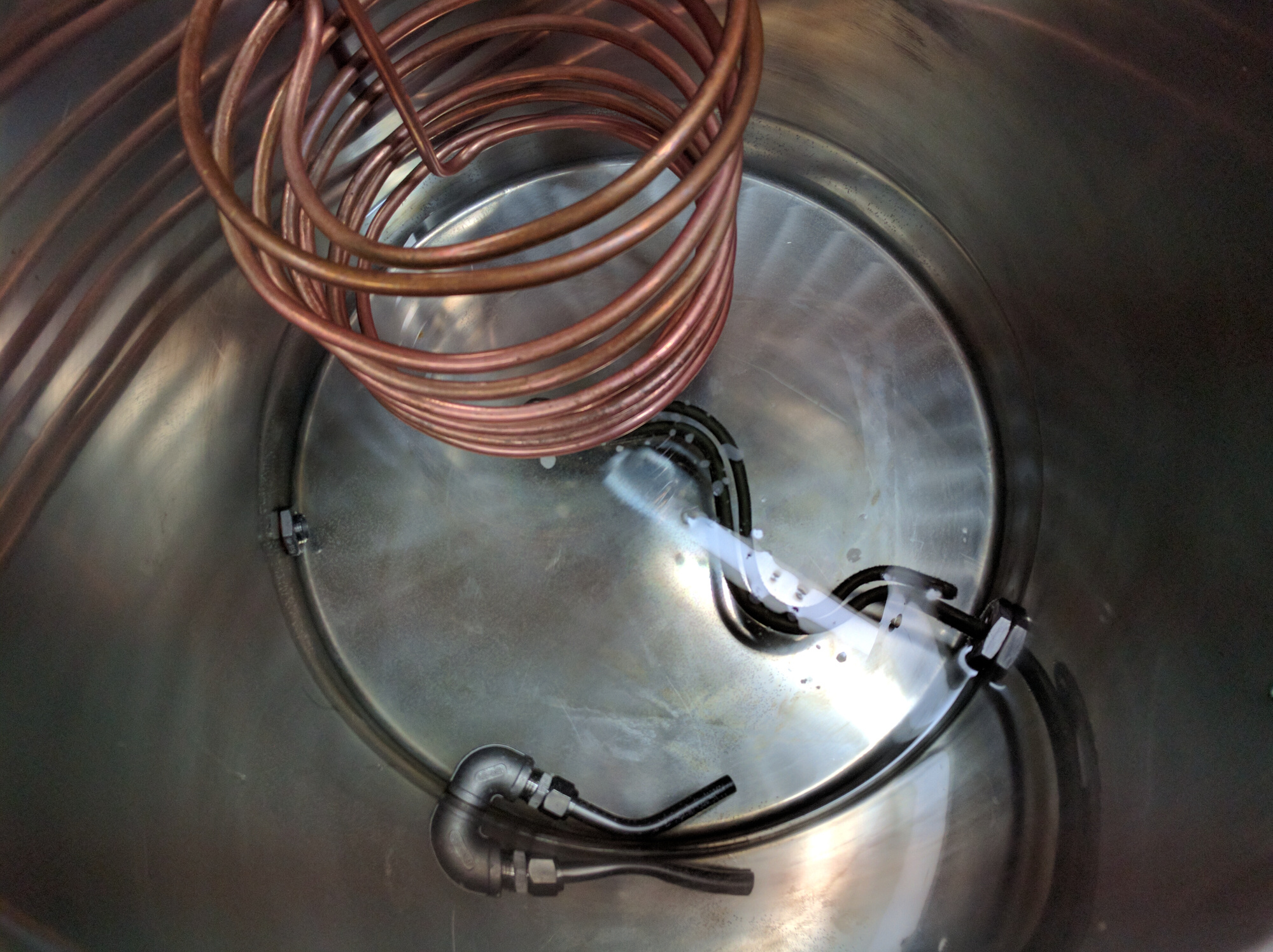 Inside my boil kettle