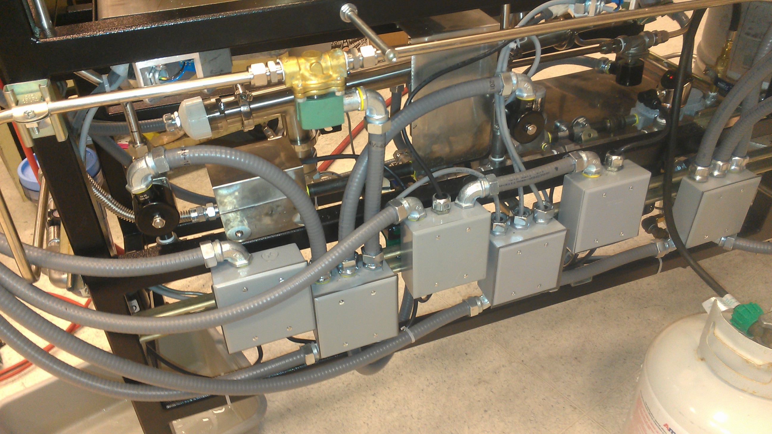 My 1/2 bbl fully automated pilot brewing system