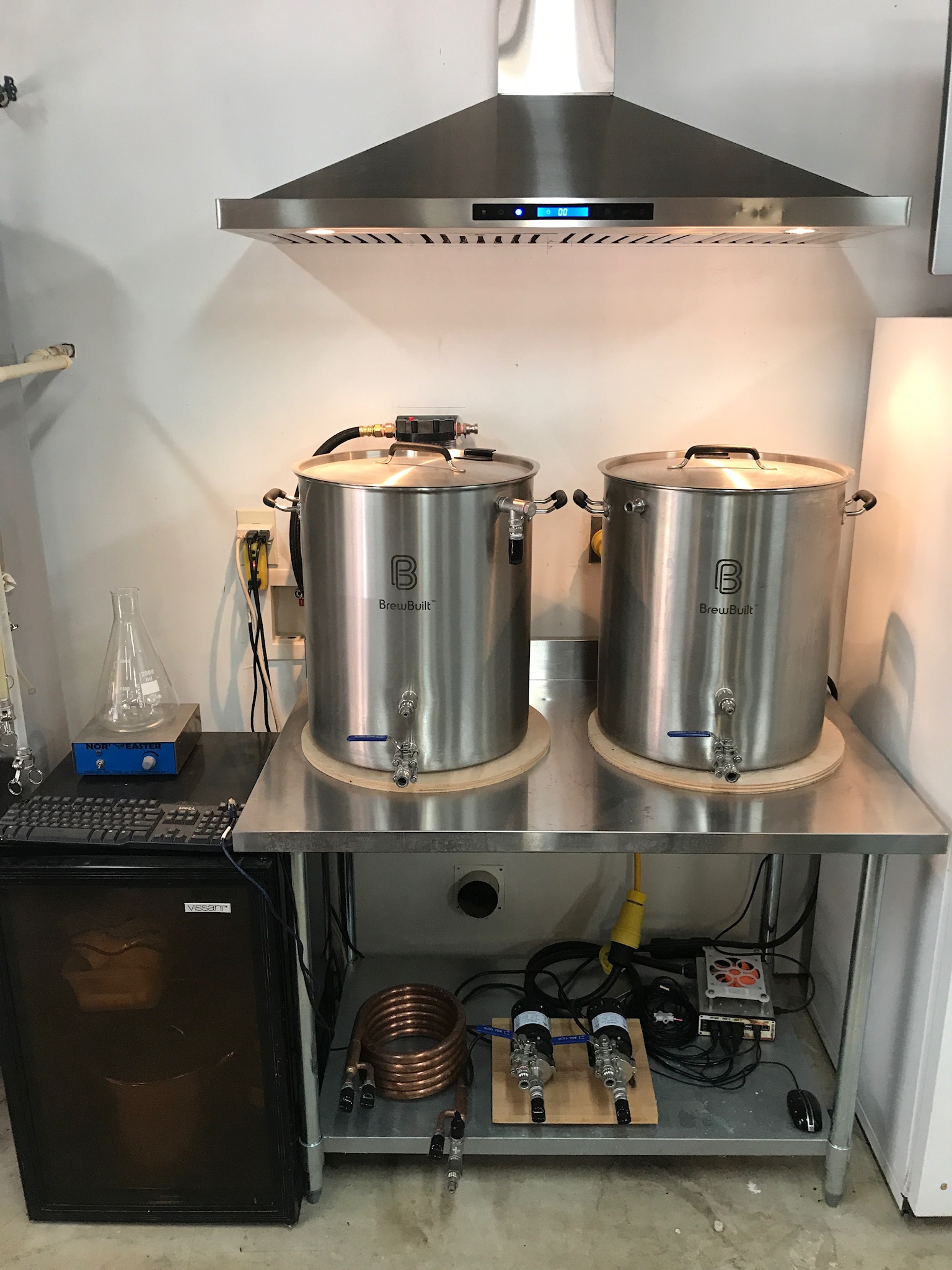 Electric C-HERMS two vessel rig