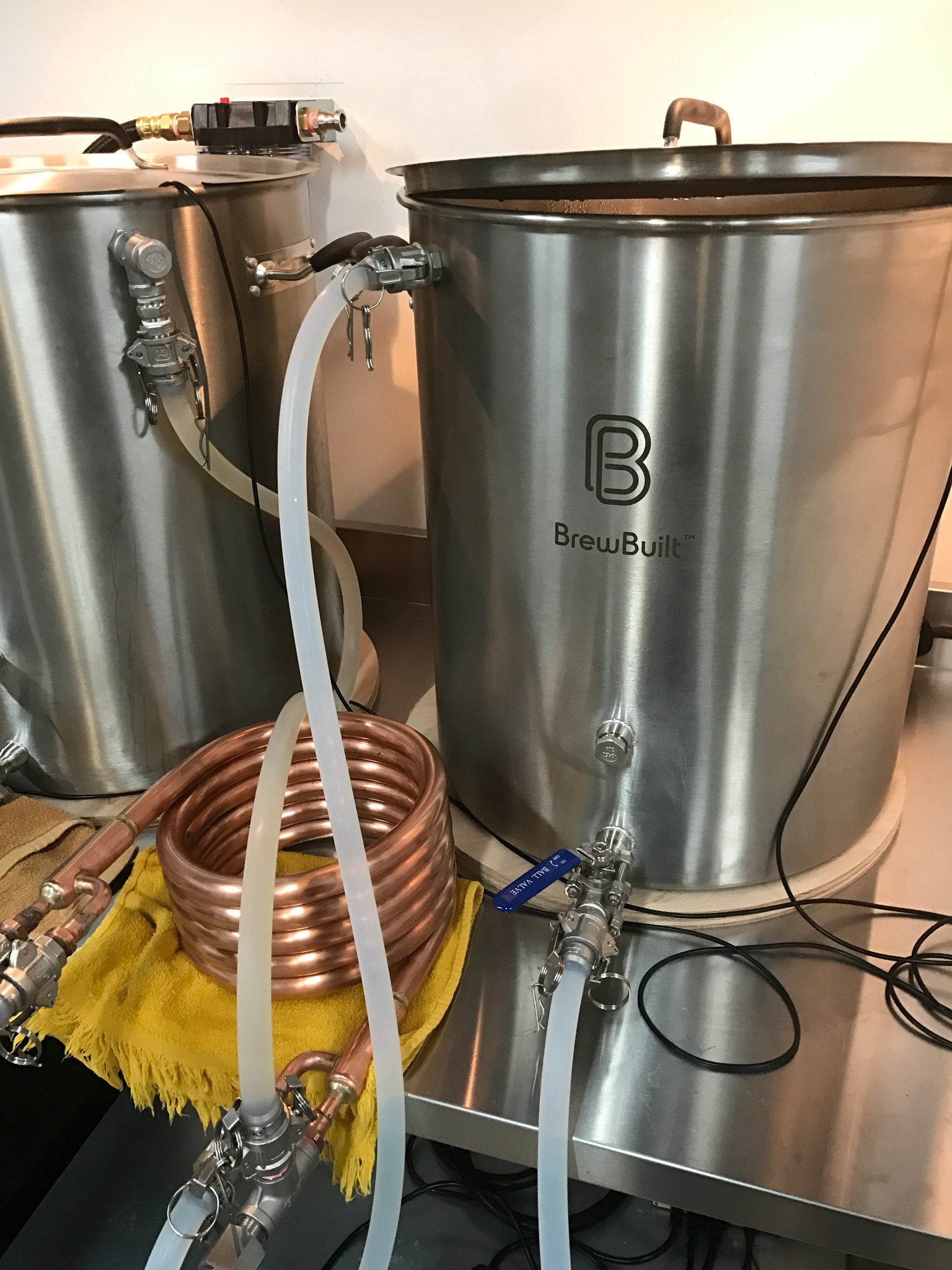 Electric C-HERMS two vessel rig