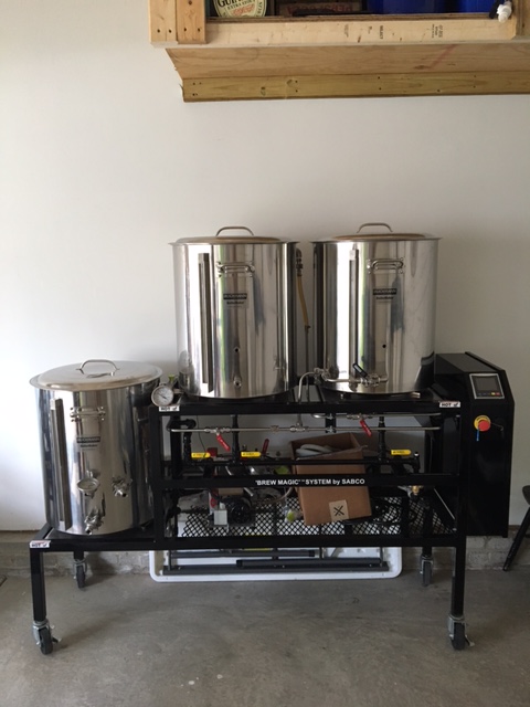 Modified 1bbl Sabco System with 1bbl SsBrewtech Fermenters