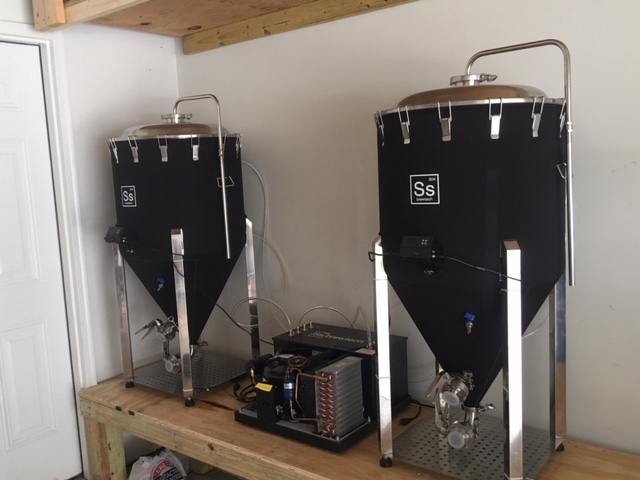 Modified 1bbl Sabco System with 1bbl SsBrewtech Fermenters