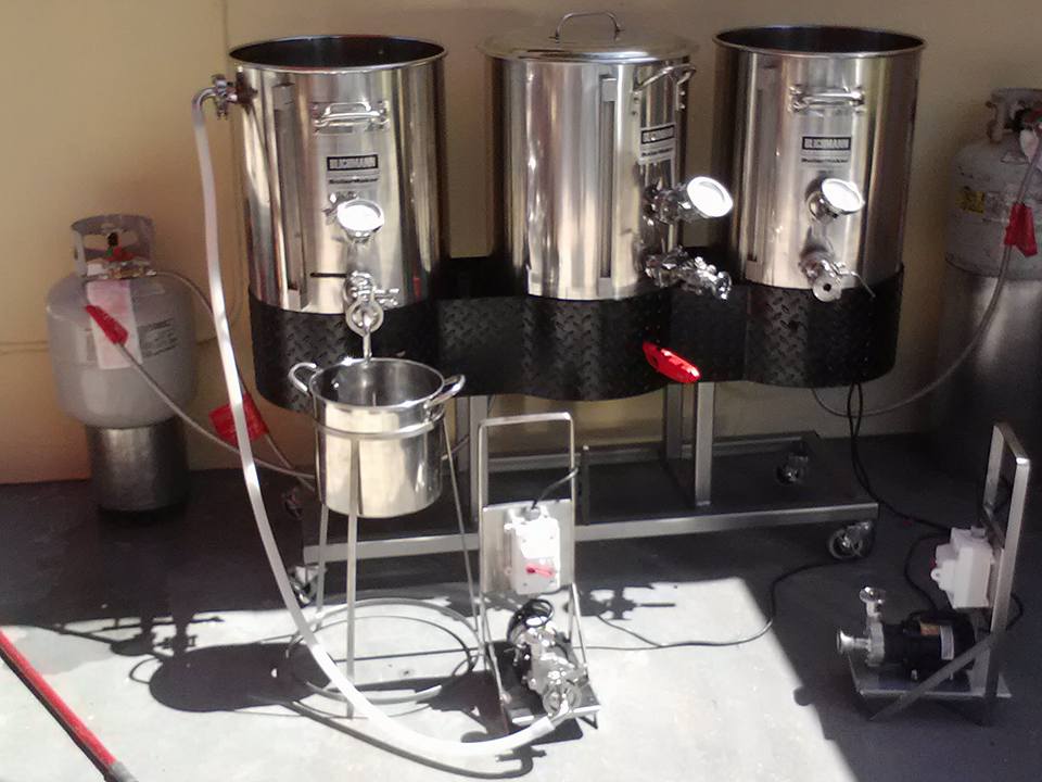 The Brew Gun Brewery Designed and built by Jay Lesher.