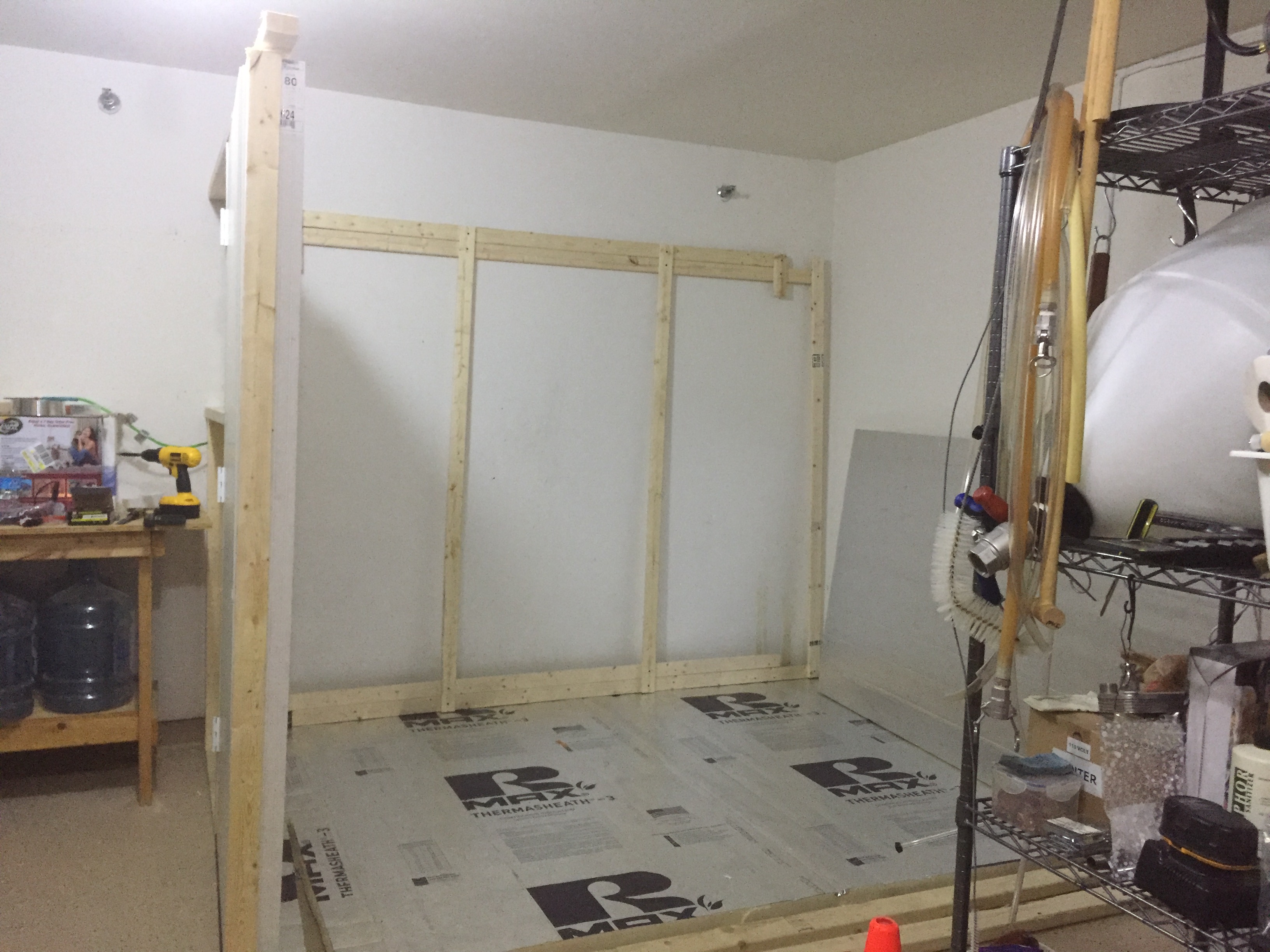 Starting the frame out