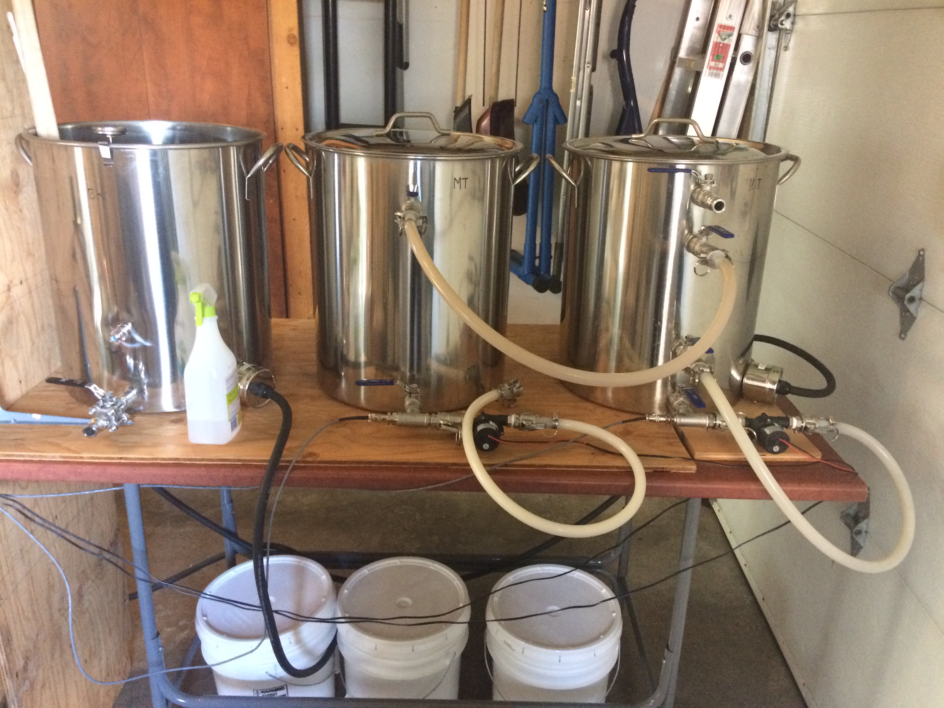 Herms Setup - Electric Brewery