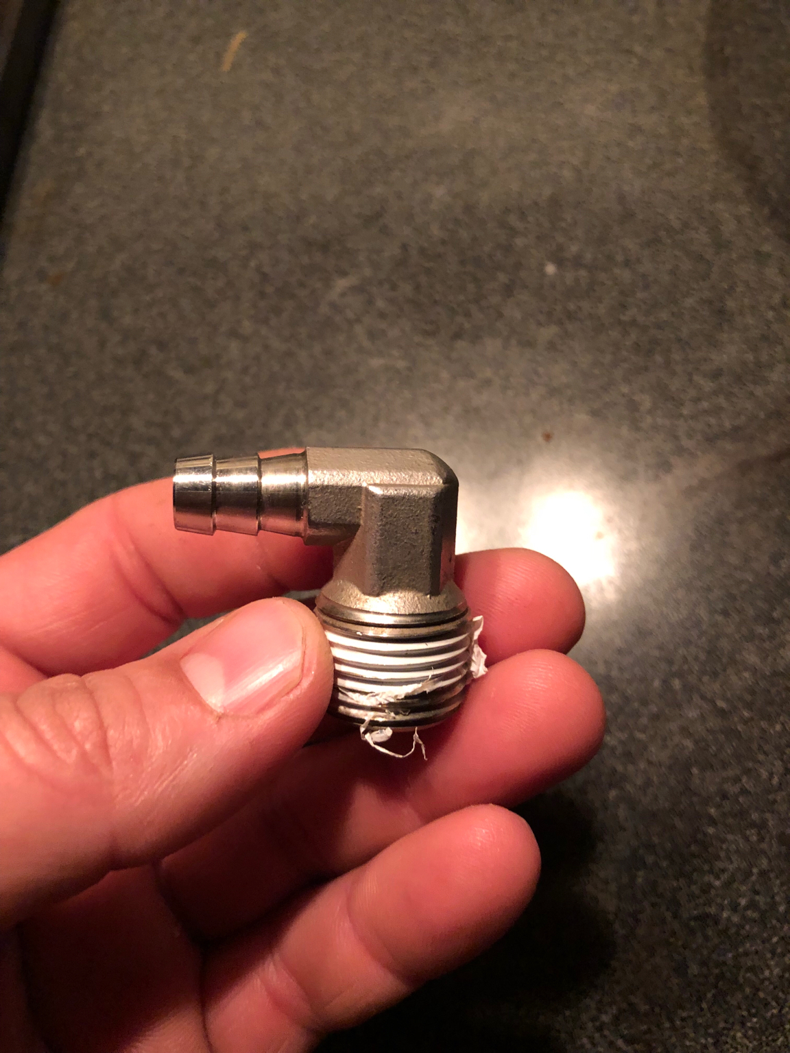 Connecticut Keggle or 10 gallon Home Depot cooler false bottom