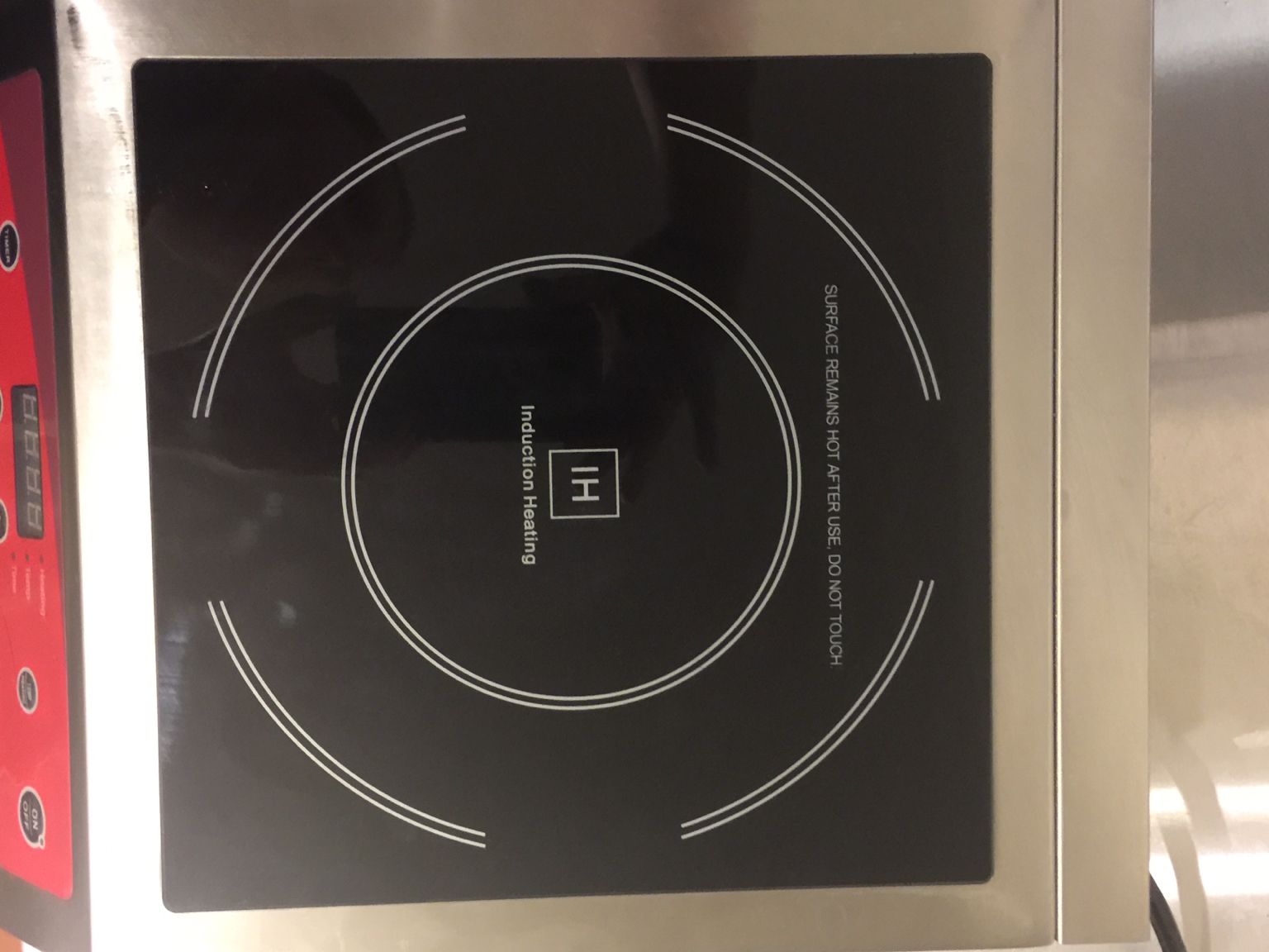 Massachusetts 2 Avantco 3500 watt induction range and extension cord