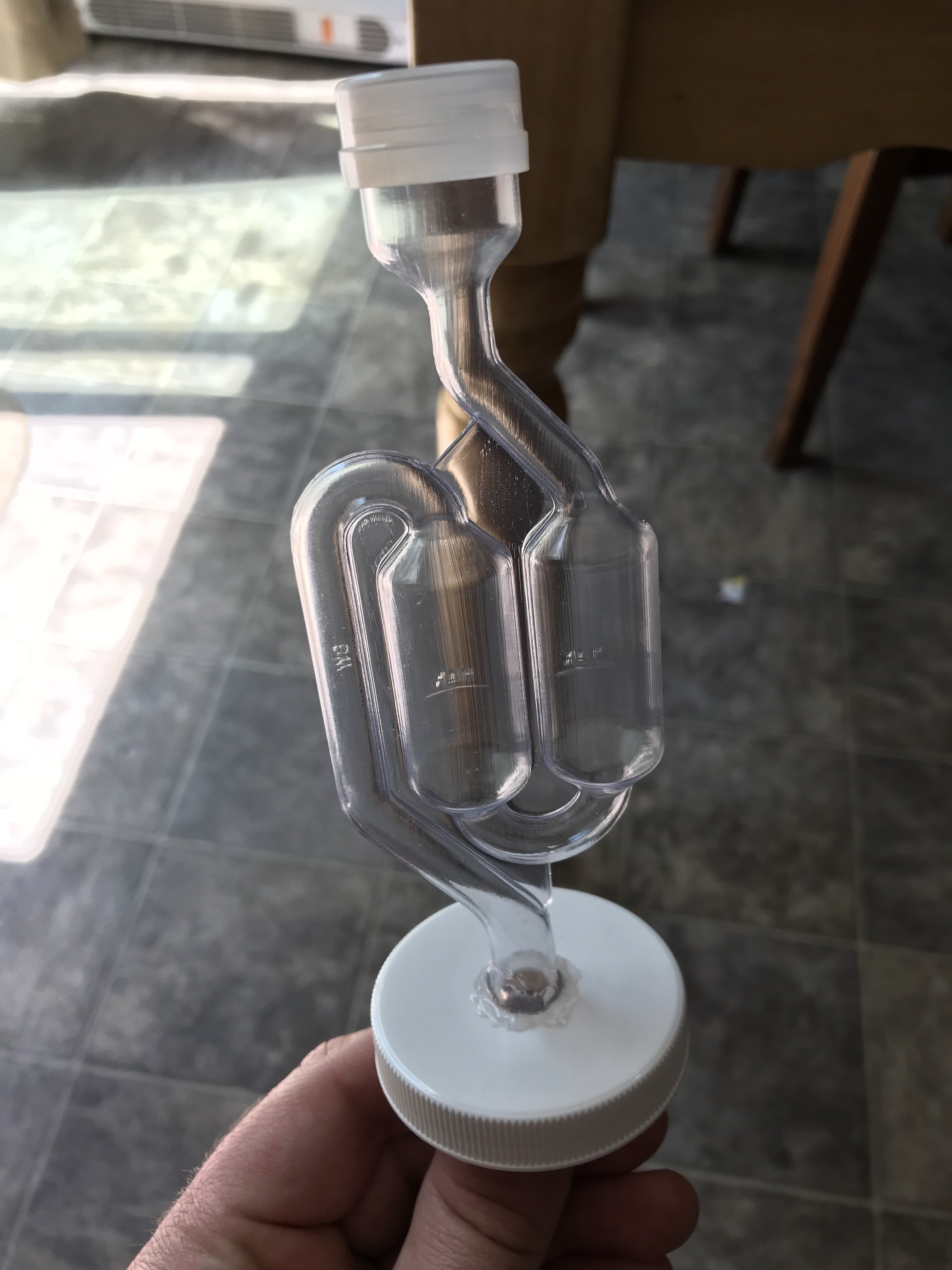 DIY Airlock with Cap Homebrew Talk Beer, Wine, Mead, & Cider