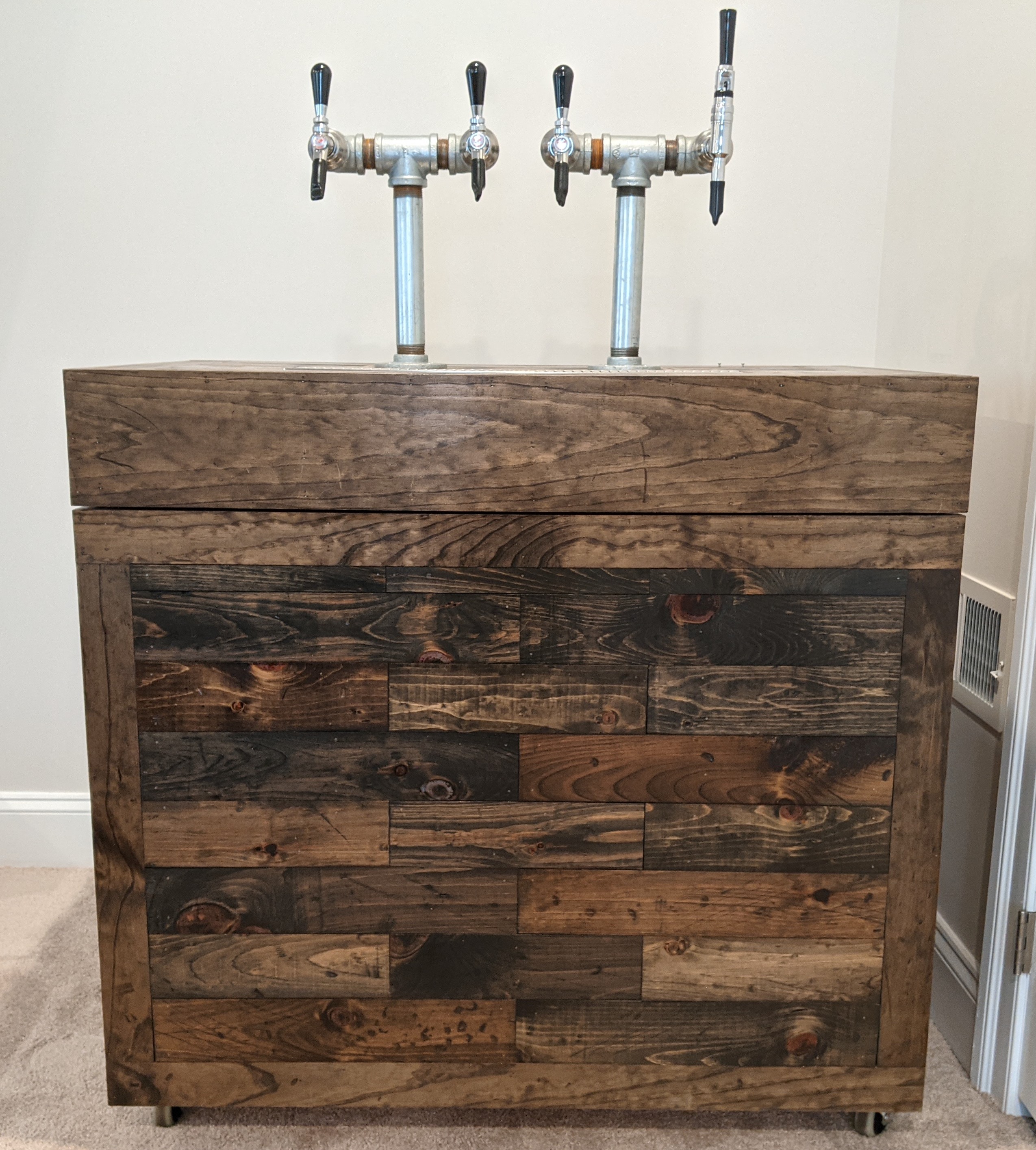 Pennsylvania 3 keg / 4 tap keezer 600 Homebrew Talk Beer, Wine, Mead, & Cider Brewing