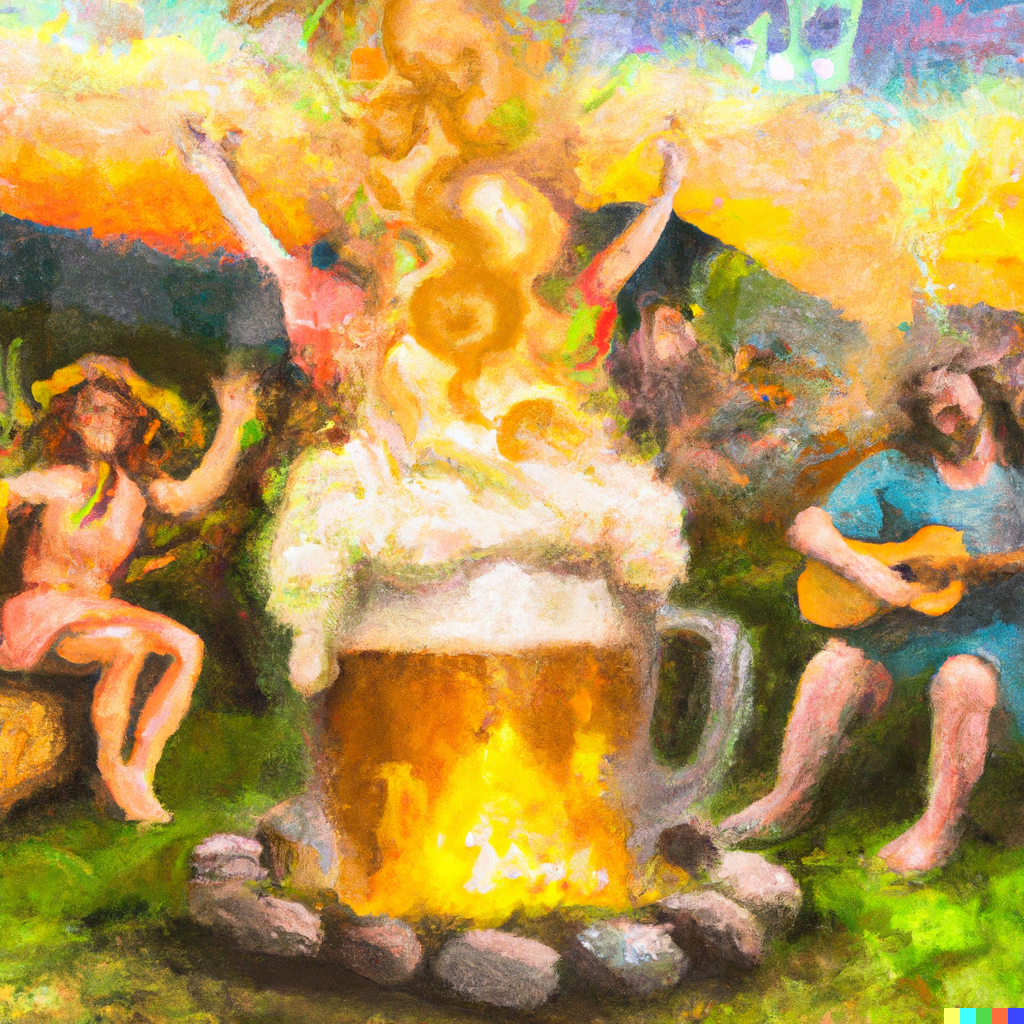 DALL·E 2023-05-27 11.07.36 - Woodstock style art with humongous beer stein filled with light g...png