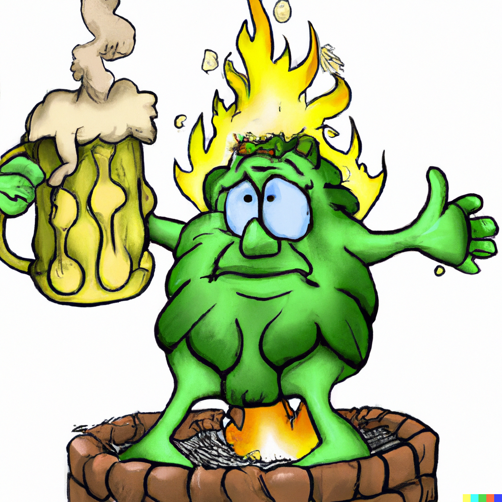 DALL·E 2023-05-28 16.10.06 - chartoon character that is a fat leafy green realistic looking hu...png