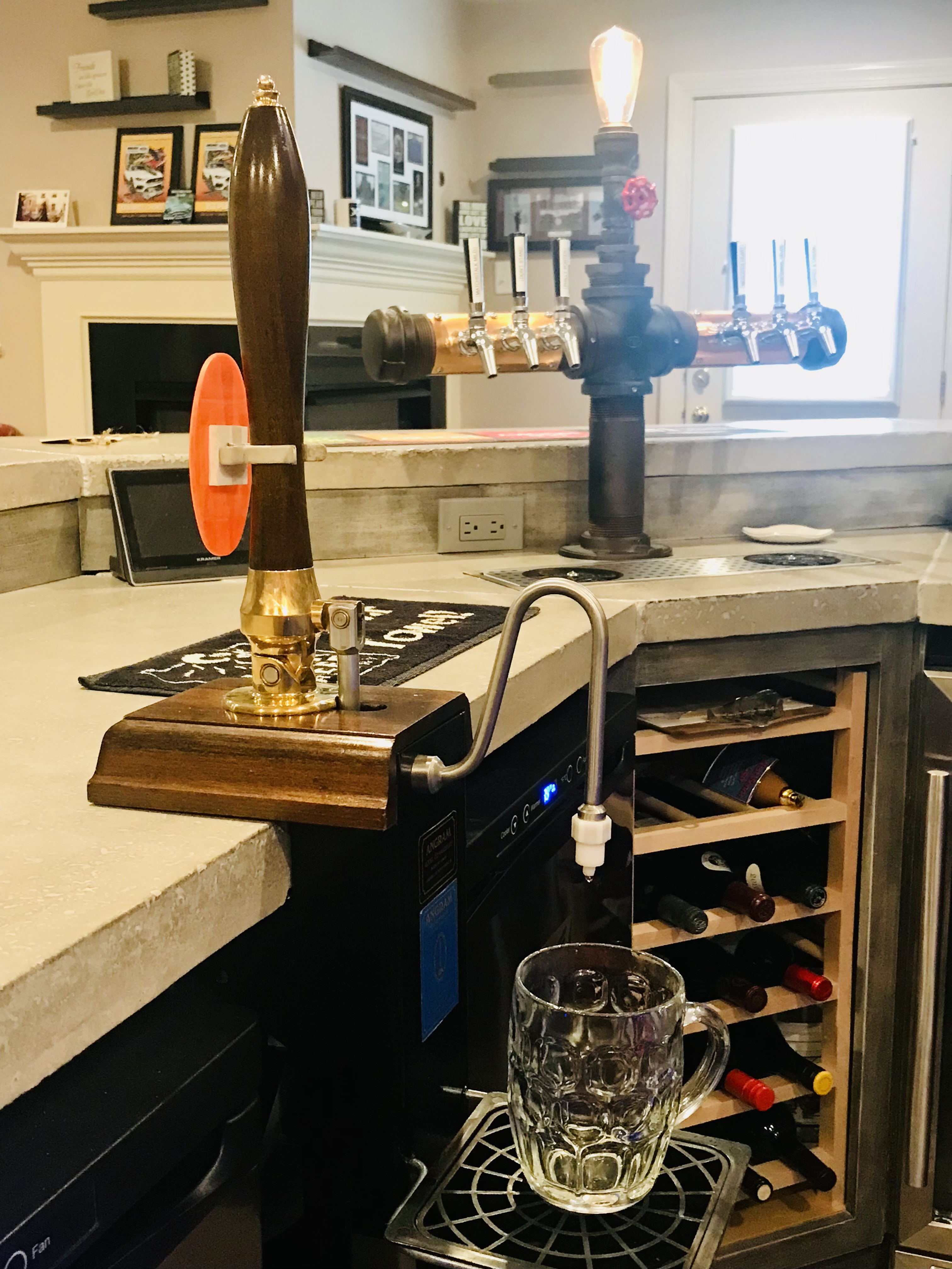 Home bar drip tray drain Homebrew Talk Beer, Wine, Mead, & Cider