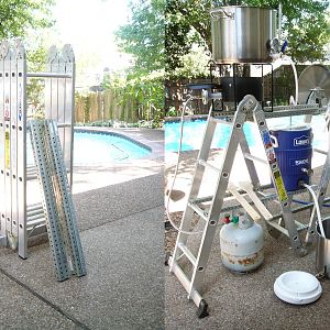 Gravity Brewing Setup