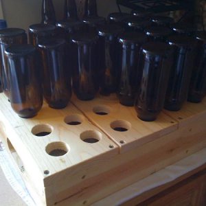 crate and bottle dryer in one diy