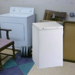 Found it at the Thrift store for $57.00... yes I photo shopped it in... but this is where I found it.