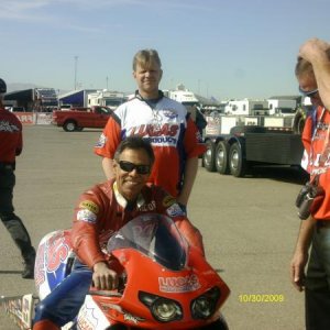 Waiting to go to line w / Hector in Las Vegas
