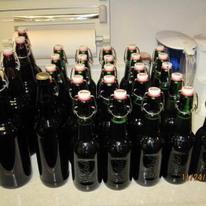 Just finished bottling.