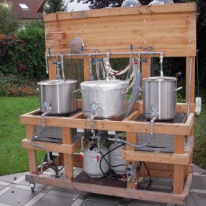The Brewing Sculpture - NOT The Towering Inferno I once feared... so far.