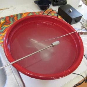Sanitizing the air stone
