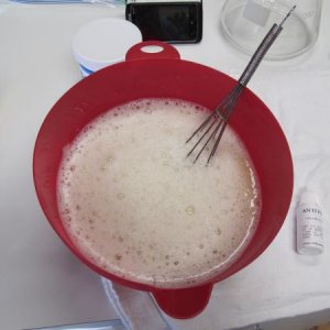 Mixing DME with water before boil
