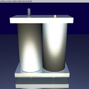 3DModeledGrainMill