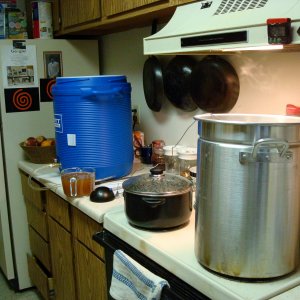FirstAGsetupinmytinykitchenandprettymuchhowIstilldoit