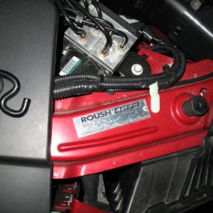 Roushserialplate