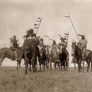 NativeAmericanWarPartyChiefsMeeting