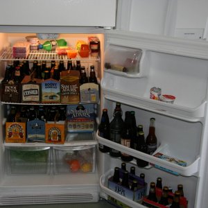 ApeakinsideBrewBrainsbeerfridge
