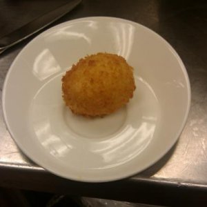 Whole Deep Fried Egg
